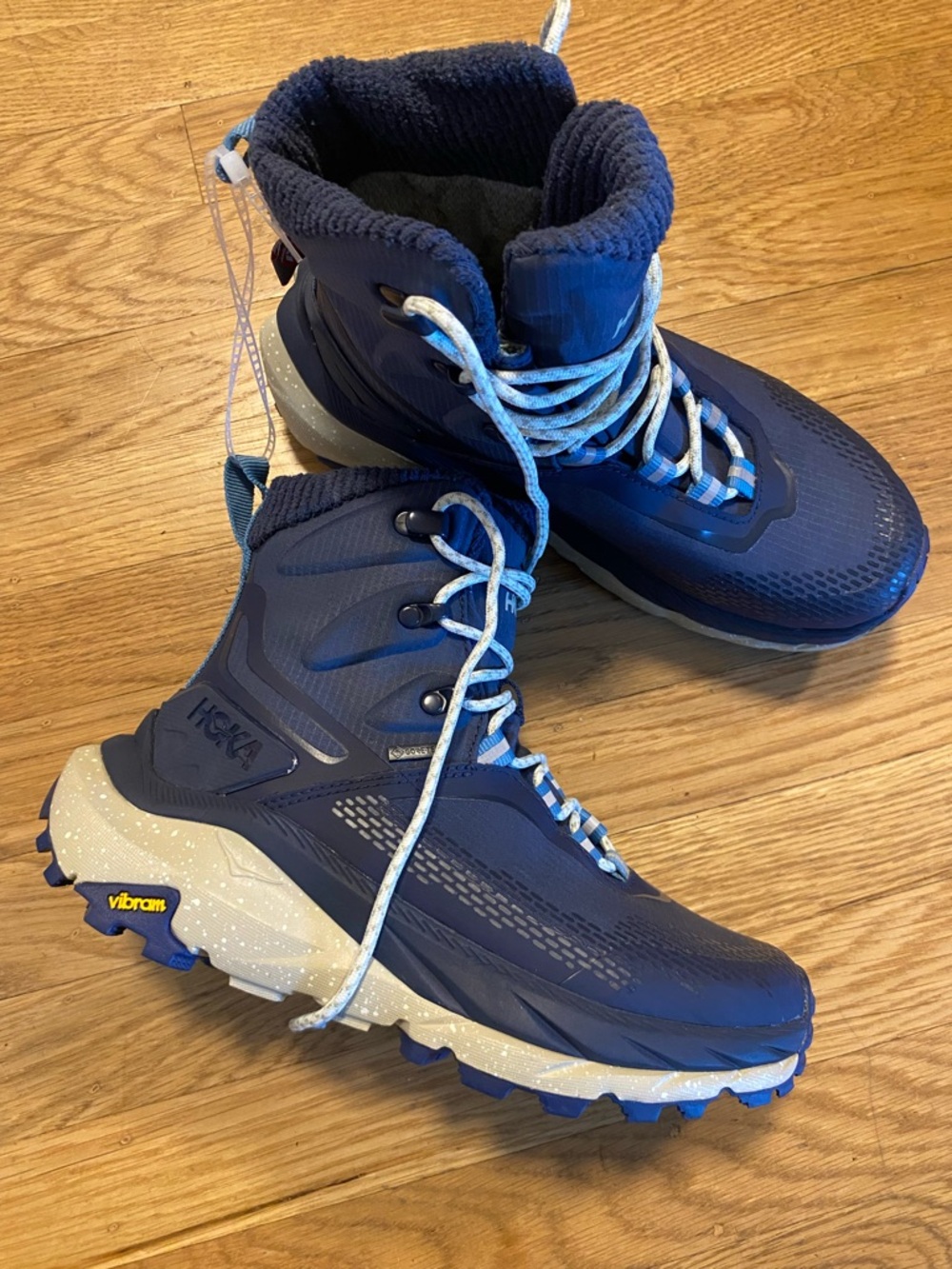 NEW HOKA Kaha 2 Frost GTX Navy Women’s Gore-Tex Waterproof Hiking Boots